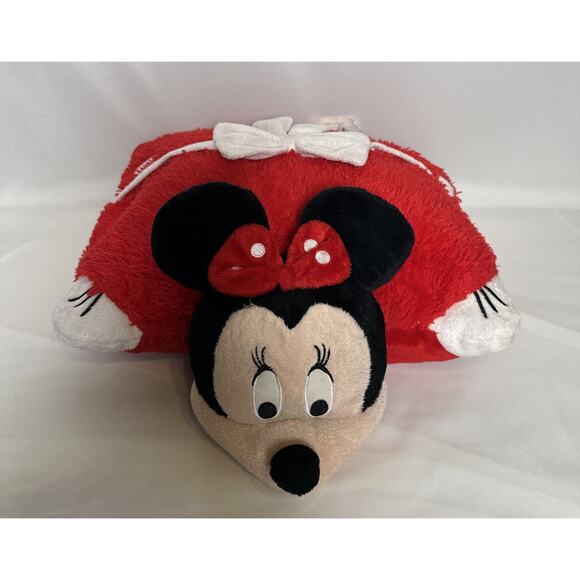 DISNEY Plush Red Minnie Mouse Pillow Pet 14” Stuffed Animal Toy 2018 - Picture 5 of 14